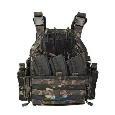 China Hot Military Secuity Equipment Zennison Body Armor Airsoft Tactical Quick Release Black Plate Carrier for sale