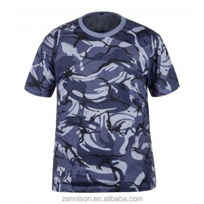 China High Quality Military Anti-Shrink Cotton Men's T-Shirt for sale