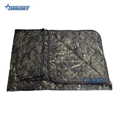 China Lightweight Camping Poncho Blanket Multicam Black Outdoor Waterproof Camouflage Military Poncho Liner à venda
