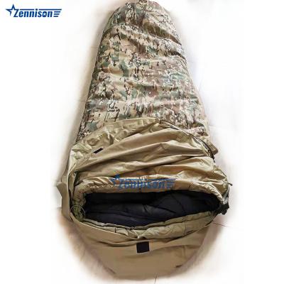 中国 Lightweight Waterproof Breathable 3 Layers Laminate BIVY Bag Cover Composite Fabric BIVY Tactical Camping Sleeping Bag 販売のため