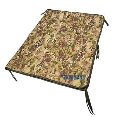 China Lightweight Warm Sale Camping Poncho Liner Blanket Military Cheap Woobie Sleep Blanket à venda