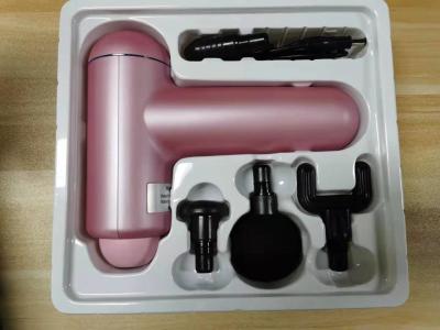 China 2000mAh Portable Muscle Fascia Massage Gun With 6 Speeds 4 Massage Heads for sale