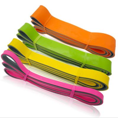 China 2080mm Pull Up Yoga Resistance Band Easy To Carry Two Colors for sale