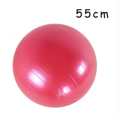 China 55cm Multi Function Yoga Stability Ball PVC Non Slip Home Use for sale