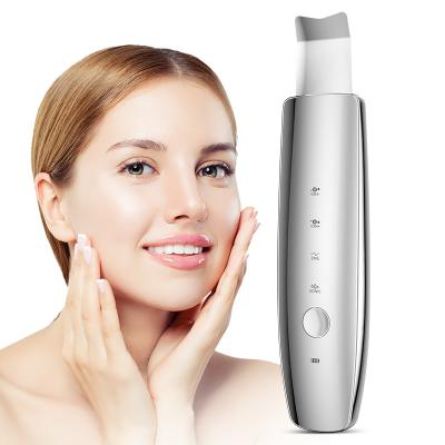 China EMS Radio Frequency Skin Device Micro Electric Current Shock Ultrasonic Skin Scrubber for sale