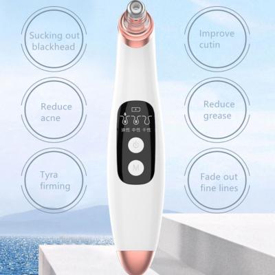 China 400mAh Rechargeable Battery Face Vacuum Cleaner Blackheads Removal Machine Deep Clean for sale