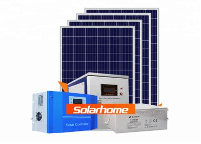 China Bluesun AGM Solar Panel System 30 Kw 6 Input 2 Output Solar Battery System for sale