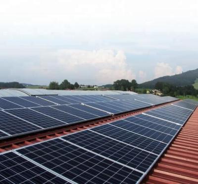 中国 10kva太陽電池パネルシステム10kw/20kw/30kw家の使用モノクリスタル太陽電池パネル 販売のため