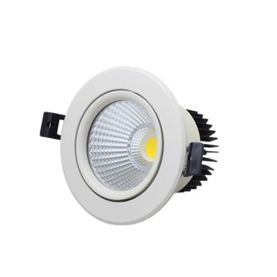 China Cuerpo de aluminio interior blanco caliente de la lámpara del LED Downlights 7w para el gabinete de pared interior en venta