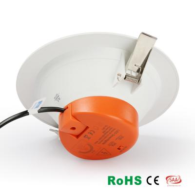China IP67 Grade Dimmable Indoor LED Downlights 6W 90-100 Lm/W for sale