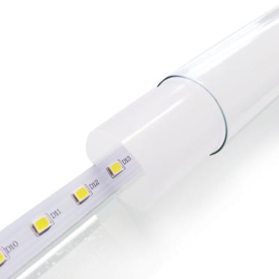 China tubo branco morno do diodo emissor de luz 9-24W T8 com corpo de alumínio da lâmpada para a iluminação do agregado familiar à venda