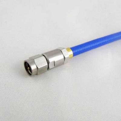 China Flexible Low Loss Microwave Cable L47P2 SMM0SMM0 Rf Connection Cable for sale