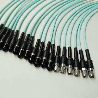 China cable coaxial flexible coaxial de pequeñas pérdidas de la asamblea de cable de 40GHz RF L33P1 29M029 en venta