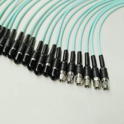 China 18GHZ Microwave Coaxial Cable RF SMA To SMP Coaxial Cable Assembly for sale
