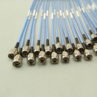 China fase semi rígida de asamblea de cable del RF del establo del cable de la microonda de 18GHz SMA en venta