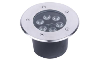 China 6W Waterproof Indoor LED Downlights / Led Underground Lamp Corrosion Resistance for sale