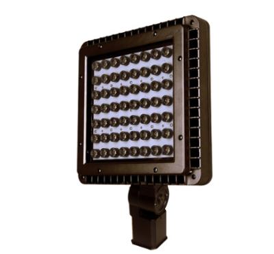 China 3000K Square Commercial LED Flood Lights 80Lm/W Cree Chip for sale