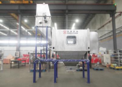 China ISO 9001 50kg Bag Emptying System With Waste Bag Conveyor for sale