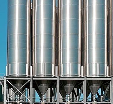 China Homogenizing Dehydration Stainless Steel  Dry Bulk Storage Silos 3000m3 for sale