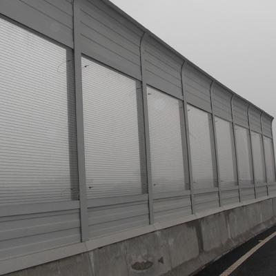 China Soundproof Sheet Road Noise Reduction Noise Barrier Fence System for sale