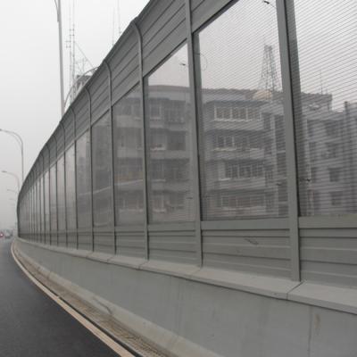 中国 騒音の検査のハイウェーの騒音の障壁橋アクリル シートの音速の壁の塀 販売のため