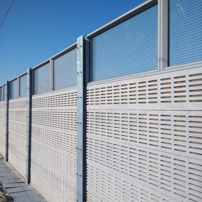 China Highway Sound Barrier Fence Reduction Noise System Noise Barrier Panel for sale