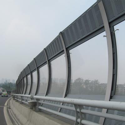 China 92% Light Transmission Cast Clear Acrylic Sheet Sound Noise Barrier for sale