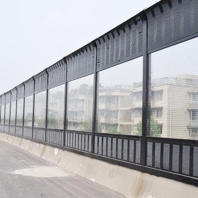 China Transparent Noise Barrier Acrylic Sheet With Black String For Bird Guard for sale
