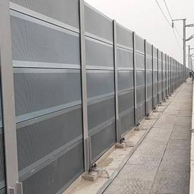 China 1220*2440mm Transparent Polycarbonate Sound Barrier Sheet Fence for sale