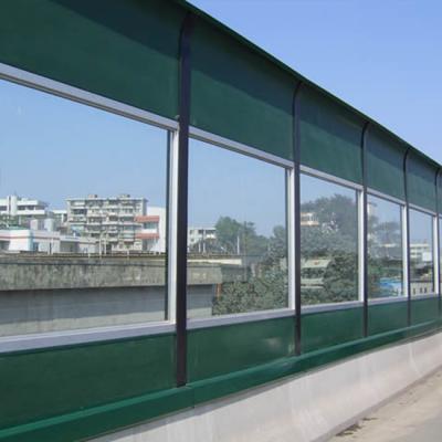China Highly Flexible Impact Resistant Clear Polycarbonate Sound Barrier Wall for sale