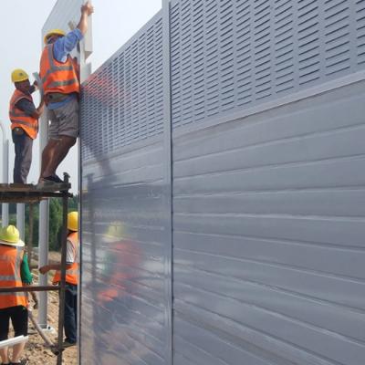 China Waterproof Impact Resistant Polycarbonate Sheet Noise Barrier Panels for sale