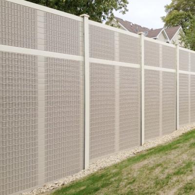 Chine Railway Wall Aluminum Metal Acoustic Perforated Panel Soundproof 8mm à vendre