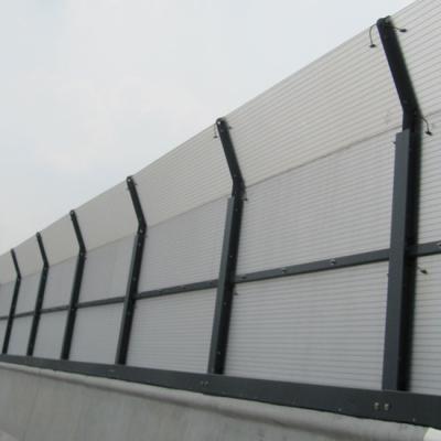 China Noise Barrier Fence Transparent Sound Barriers Plastic Sheets Material for sale