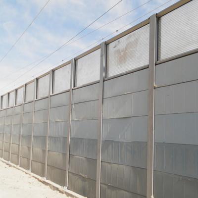 China Transparent Acrylic Sound Barrier Anti Noise Acrylic Sheet For Highway for sale