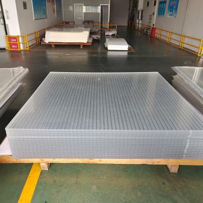 China 15mm Highway Decorative Pmma Panel Transparent Noise Barrier Fence for sale