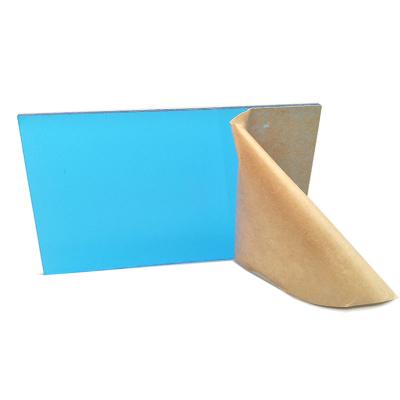 China Blauw 1220*2440mm Translucet Duidelijk Anti UV Acrylbladsignage Materiaal Te koop