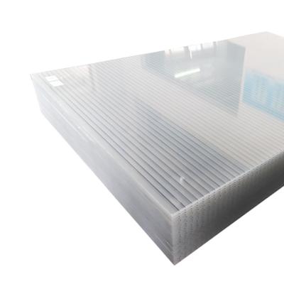 China Custom Clear Acrylic Glass Transparent Noise Barrier Panel 3mm 8mm à venda