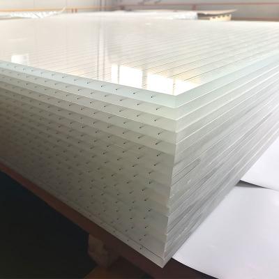 China Placa de acrílico transparente de la hoja plástica 15m m de acrílico de encargo para la carretera en venta