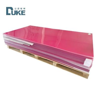China Gekleurde acrylplaat Pmma Plexiglas Perspex Board voor buiten binnen decoratie 5mm 8mm 10mm Te koop