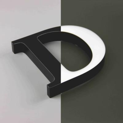 Chine Duque en plastique feuille acrylique noir et blanc Jour Nuit feuille acrylique à vendre