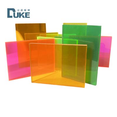 China 15mm Thick Tinted Plexi Colorful Acrylic Sheets Plastic Sheet For Signage à venda