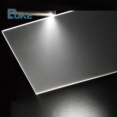 China 100% Pure Mitsubishi Transparent LGP Acrylic Sheet LED Perspex Panels for sale