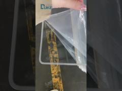 High Transmittance  93% 4 inchTransparent  Clear Green Tinted Cast Acrylic Board  For Laser Cutting