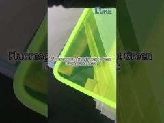 Fluorescent Neon Translucent Green Color Cast Acrylic Plexiglass Sheet