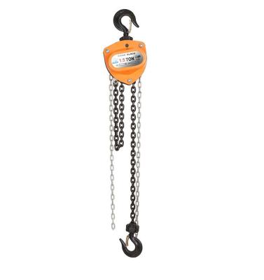China 3 Ton Manual Chain Hoist , Hsz Type Hand Chain Hoist Strong Pressure Resistance for sale