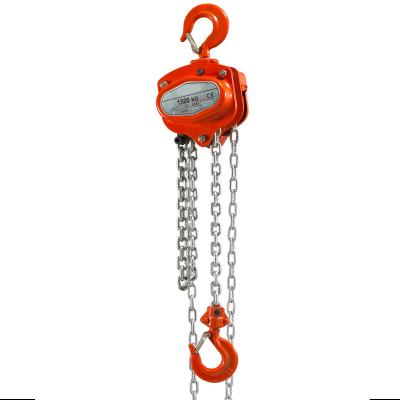 China Color Optional Hand Chain Hoist Multipurpose For Construction Lifting Material for sale