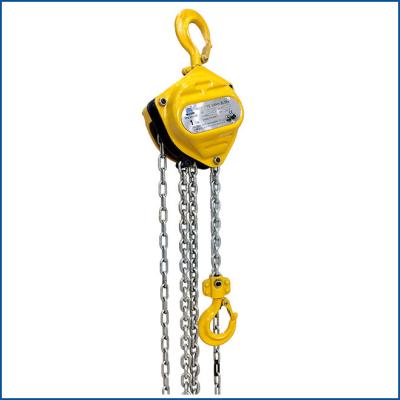 China 360N 5 Ton Manual Chain Hoist Custom Color Strong Resistance To Pressure for sale