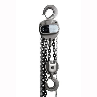 China Alloy Steel Cover Manual Chain Hoist , Durable Chain Block Lifting Equipment for sale
