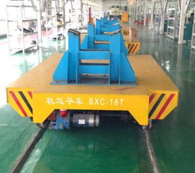 China Heavy Industry Cargo Electric Rail Transfer Trolley Strong Bearing Capacity for sale
