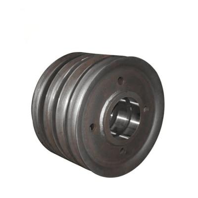 China Single / Double Flange Overhead Crane Wheels Durable High Tensile Strength for sale